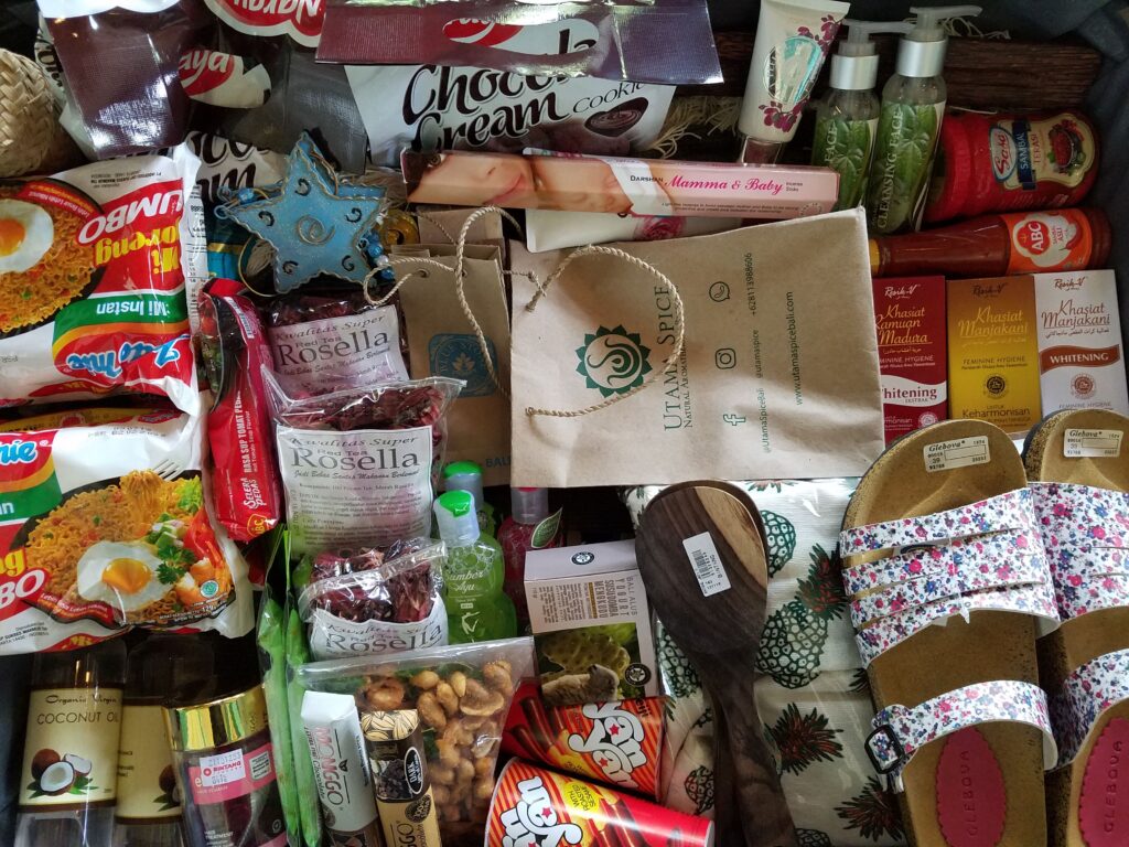 バリ島旅行で購入したお土産